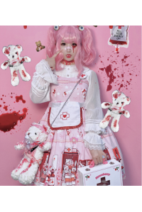 Doll Hospital Guro Lolita Dress JSK by Diamond Honey (DH108)